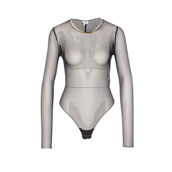 Elisabetta Franchi Women Tulle Body With Necklace